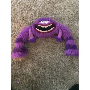 ART from Monsters University‎ Purple Monster Poseable 14" Plush Disney Pixar